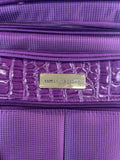 Samantha Brown Women's Purple Wheeled luggage