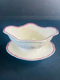 Pornic France Faience Gravy Boat