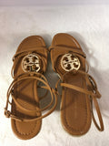 Tory Burch Women's Tan Size 9 Wedge-Shoes