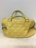 Aubrey Brooke Women's Pale Yellow Shoulder Bag-Purse