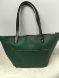 Portland Leather Women's Green Shoulder Bag-Purse