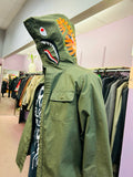 A Bathing Ape World Gone Made 1993- Men's Olive Size L Long Sleeve Shirt - Mens
