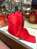 Gucci Women's Red Back Pack- Purse