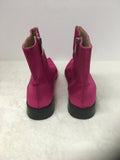 Zara Trafaluc Women's Hot Pink Size 8 Ankle Boot