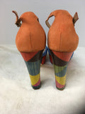 Killana Women's Multi-Color Size 8 Pumps