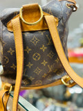 Louis Vuitton Women's Dark Brown Back Pack- Purse