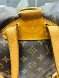 Louis Vuitton Women's Dark Brown Back Pack- Purse