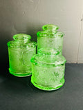 Tiara Indiana Glass Canisters