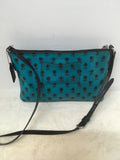 Coach Women's Teal Cross Body- Purse