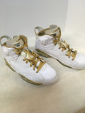 Nike Air Jordan Men's Size 10.5 White Sneakers - Mens