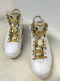 Nike Air Jordan Men's Size 10.5 White Sneakers - Mens