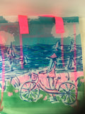 Lilly Pulitzer Women's Multi-Color Tote Bag- Luggage