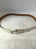 Hernandez Men's White 42 Belt-Mens