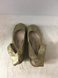 Sacha London Women's Tan Size 7 Wedge-Shoes