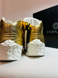 Versace Men's Size 11 Gold Sneakers - Mens