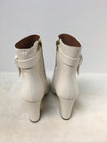 Coach Women's Ivory Size 10 Ankle Boot
