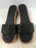 Tory Burch Women's Black Size 8.5 Slide-On-Woman's