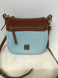Dooney & Bourke Women's Light Blue Shoulder Bag-Purse