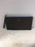 Michael Kors Women's Dark Brown Wristlet-Purse