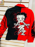 Betty Boop Women's Red Size L Jacket - Outerwear