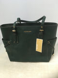 Michael Kors Women's Hunter Green Shoulder Bag-Purse