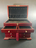 Thomas Pacconi Mahogany Jewelry Chest