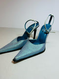 Irma Bassi Women's Light Blue Size 6 Pumps