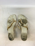 Tory Burch Women's Gold Size 8 Slide-On-Woman's
