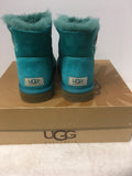 Ugg Women's Teal Size 7 Booties
