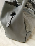 Sondra Roberts Women's Gray Shoulder Bag-Purse