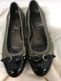 AGL Women's Pewter Size 8.5 Flats