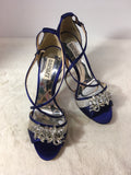 Badgley Mischka Women's Royal Blue Size 8 Pumps