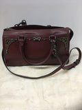 Coach Women's Burgundy Shoulder Bag-Purse