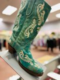 Corral Boots Women's Aqua Size 7.5 Boots