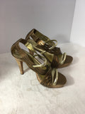 Diane Von Furstenberg Women's Bronze Size 10 Pumps