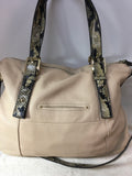 B Makowsky Women's Nude Shoulder Bag-Purse