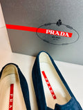 Prada Women's Navy Size 9.5 Loafers