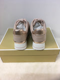 Michael Kors Women's Light Pink Size 6 Sneakers