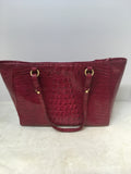 Brahmin Women's Burgundy Shoulder Bag-Purse