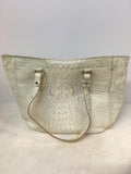 Brahmin Women's Cream Shoulder Bag-Purse
