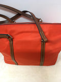 Dooney & Bourke Women's Orange Shoulder Bag-Purse