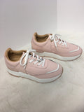 Papageno Women's Light Pink Size 8 Sneakers