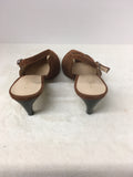 Anthropologie Women's Brown Size 6 Slingbacks