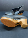 Korks Women's Black Size 9 Clogs
