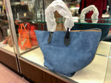 Polo Ralph Lauren Women's Navy Tote Bag- Luggage