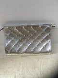Michael Kors Women's Silver Pouch-Womens