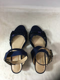 J Renee Women's Navy Size 9 Wedge-Shoes