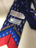 Gianni Versace Men's Navy Necktie-Mens