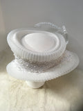 Ms. Divine Women's White Hat- Womens