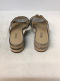 Vaneli Women's Gun Metal Size 7 Sandals